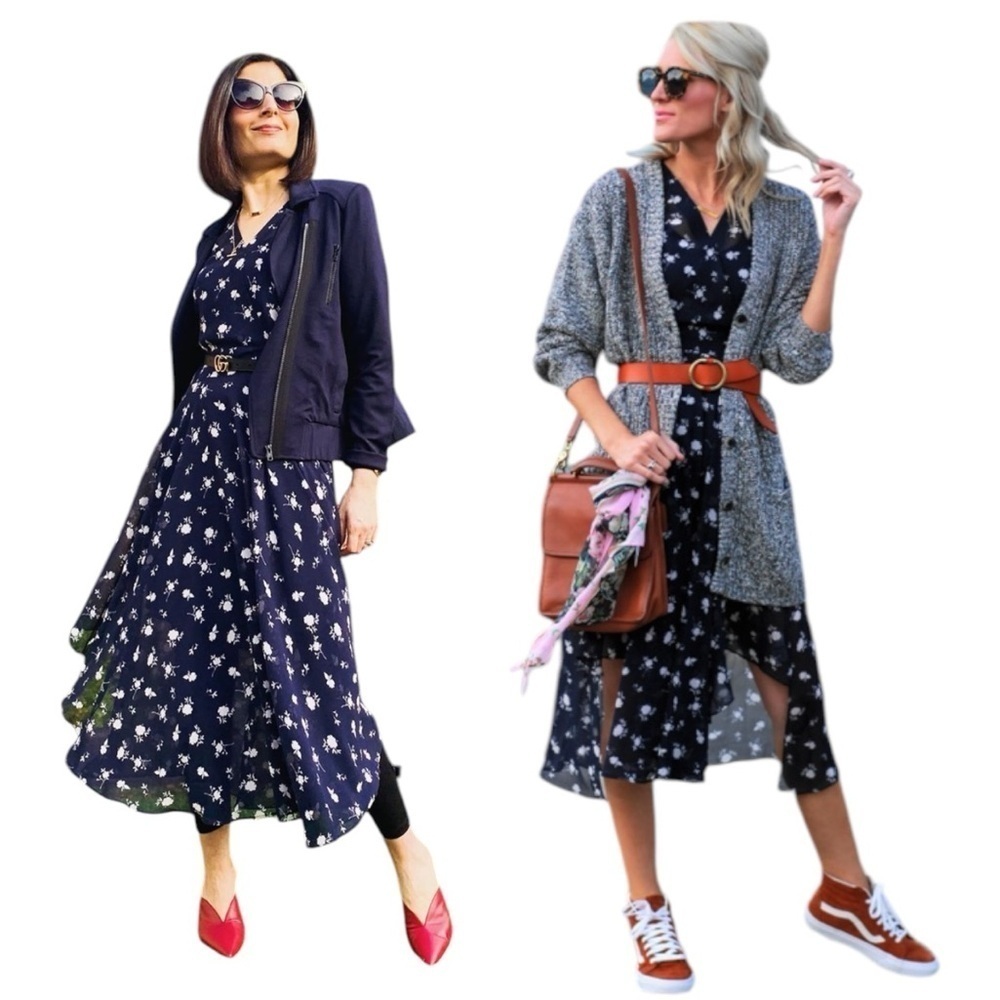 Cabi Dream Dress Pemberley Print size 6 5575